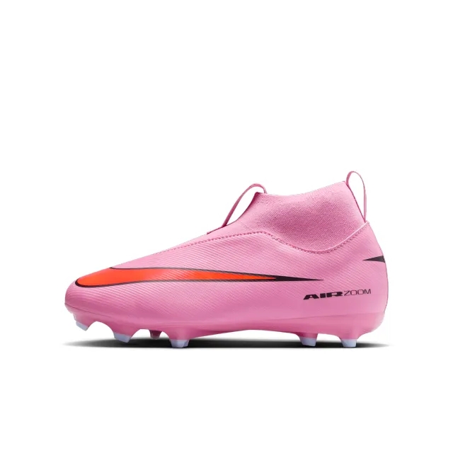 Nike Jr. Mercurial Superfly 10 Academy Multi-Ground High-Top Football Boot - Pink - Recycled Content Minimum