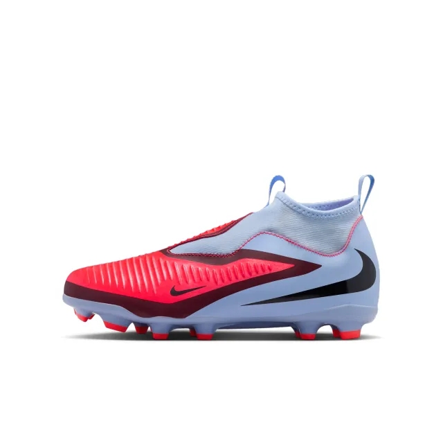 Nike Jr. Phantom 6 High Academy Multi-Ground Football Boot - Blue