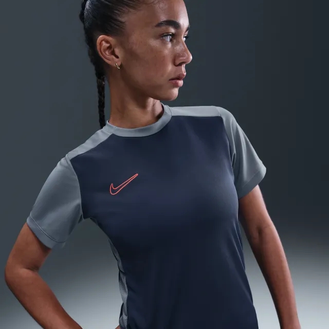 Nike Academy Women's Dri-FIT Football Top - Blue - Recycled Polyester