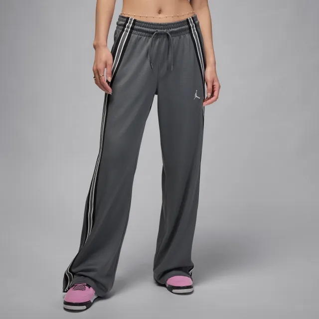 Nike Jordan Brooklyn Women's Tracksuit Bottoms - Grey - Polyester/Elastane