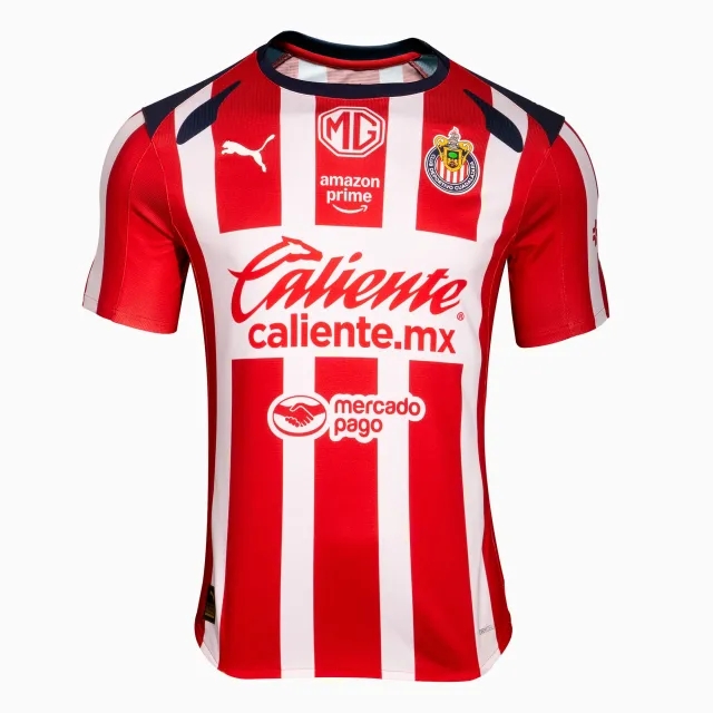 PUMA Cd Guadalajara 25/26 Home Jersey Men, Red, size 3XL