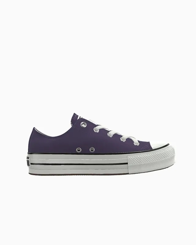 Converse Custom Chuck Taylor All Star EVA Lift Platform By You - White