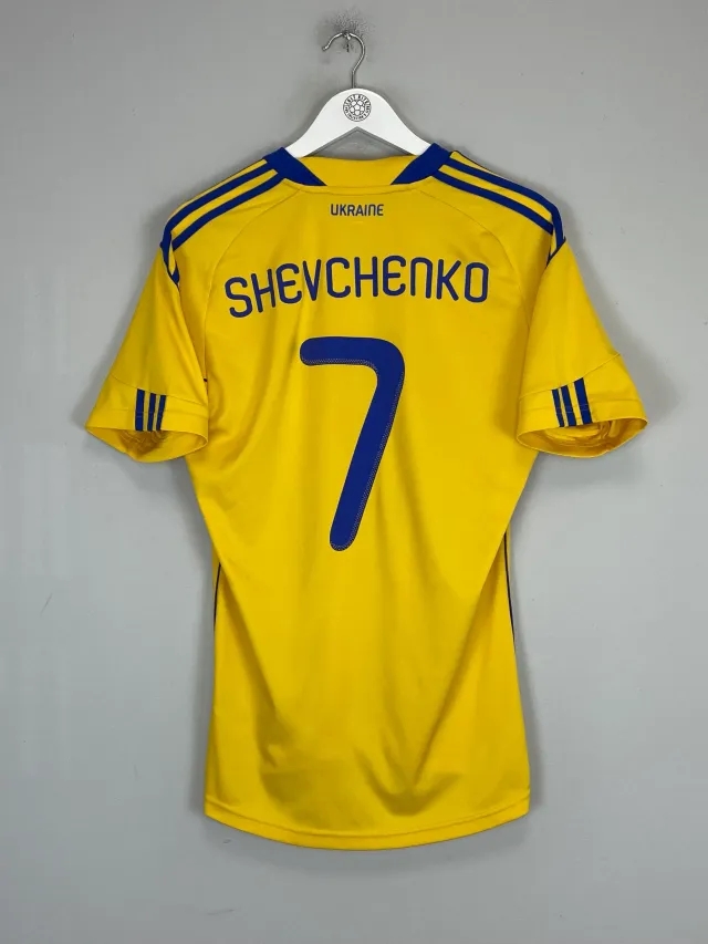 2010/12 UKRAINE SHEVCHENKO #7 HOME SHIRT (M) ADIDAS | Cult Kits