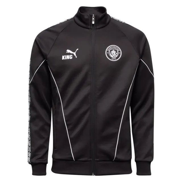PUMA Manchester City King Anthem Jacket Youth, Black