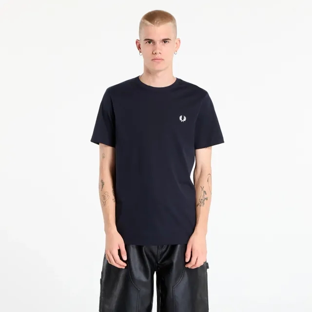 T-Shirt Fred Perry Crew Neck T-Shirt Unisex Navy M