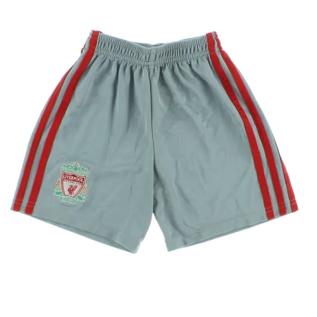 2008-09 Liverpool adidas Away Shorts Y - Liverpool / Excellent 