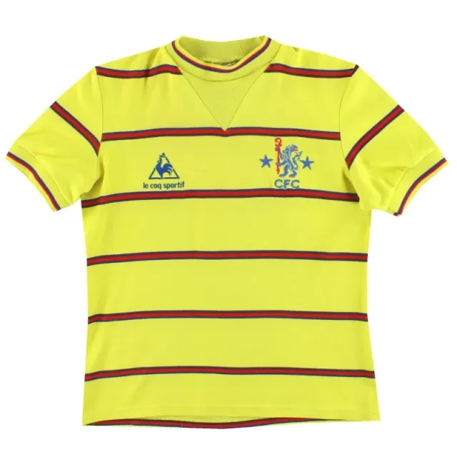 1983-84 Chelsea Le Coq Sportif Away Shirt L.Boys - Chelsea / Excellent 