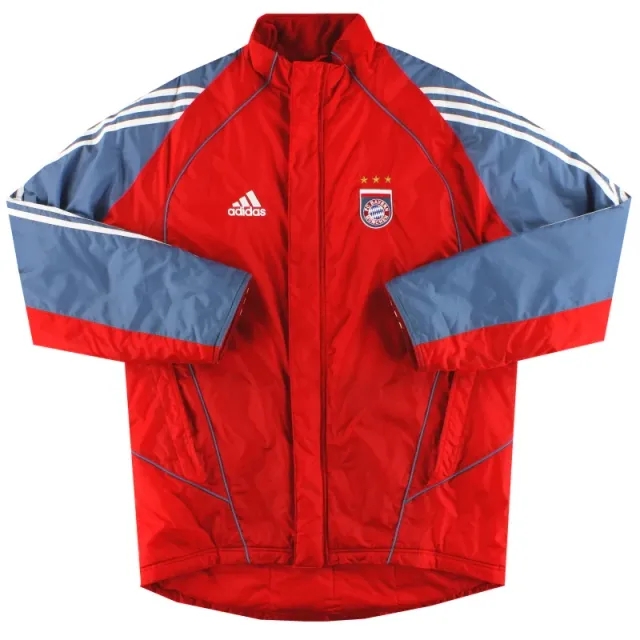 2005-06 Bayern Munich Padded Bench Coat M - Bayern Munich / Excellent 