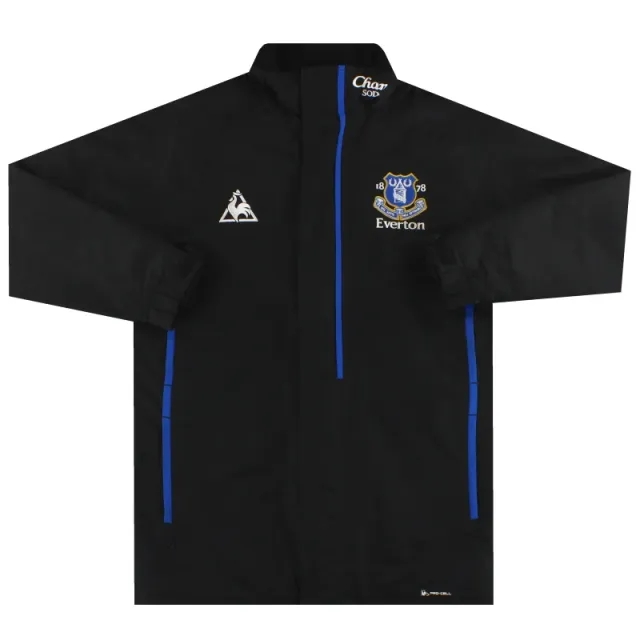 2010-11 Everton Le Coq Sportif Bench Coat M - Everton / Excellent 