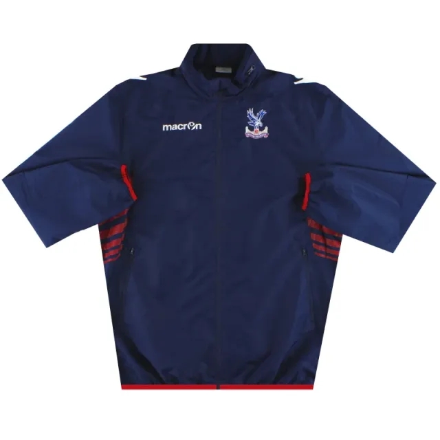 2014-15 Crystal Palace Macron Hooded Rain Jacket XXXL - Crystal Palace / Excellent 