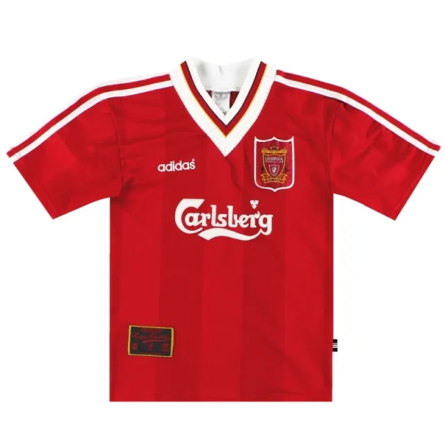 1995-96 Liverpool adidas Home Shirt XXS.Boys - Liverpool / Excellent 