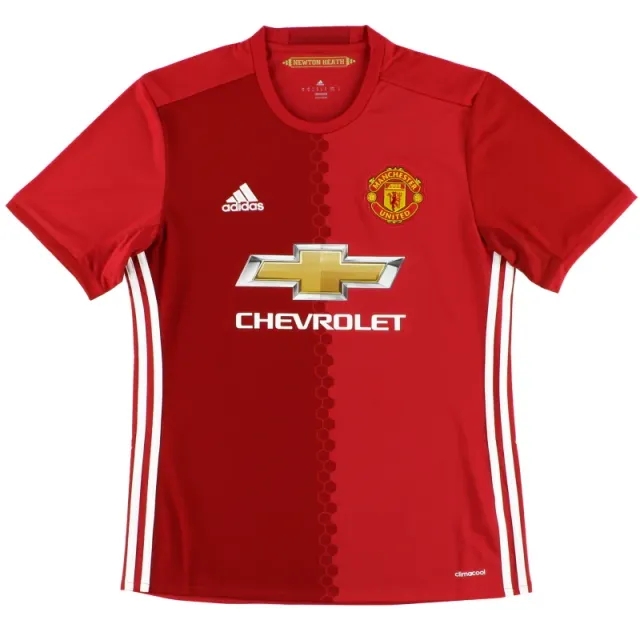 2016-17 Manchester United adidas Home Shirt XXXL - Manchester United / Excellent 