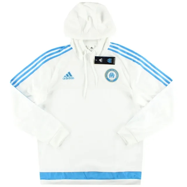2015-16 Olympique Marseille adidas Hoodie *BNIB* - Olympique Marseille / BNIB 