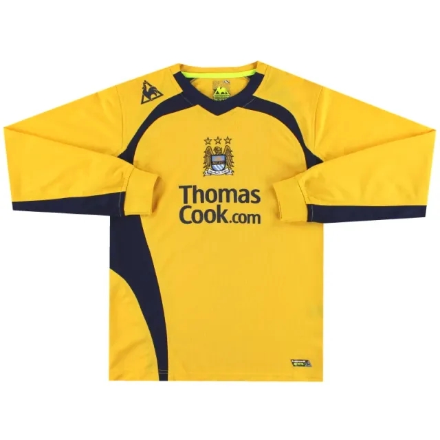 2008-09 Manchester City Le Coq Sportif Goalkeeper Shirt XL.Boys - Manchester City / Excellent 