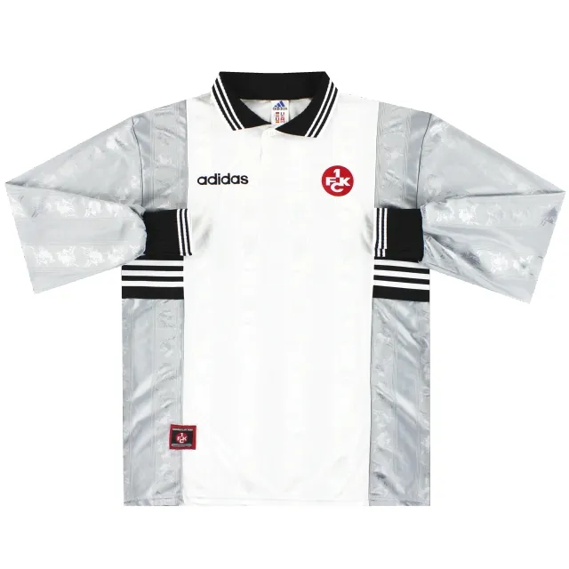 1997-98 Kaiserslautern adidas Away Shirt L/S XL - Other German Clubs / Excellent 
