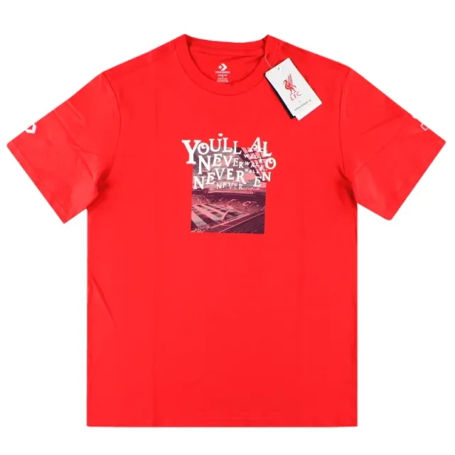 2023-24 Liverpool x Converse 'YNWA' Graphic Tee *BNIB* M - Liverpool / BNIB 
