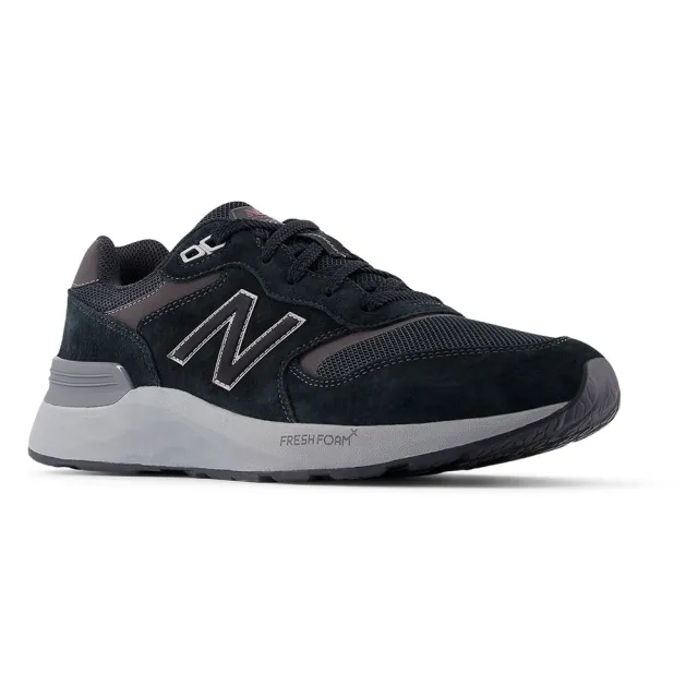 New Balance Men's Fresh Foam Walking 880 v7 in Black Synthetic