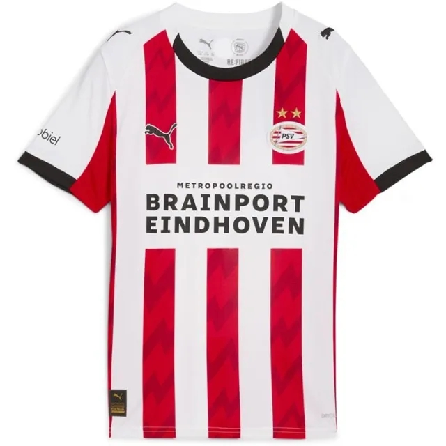 PUMA PSV Eindhoven 25/26 Home Jersey Youth, For All Time Red/White, size 11-12 Youth