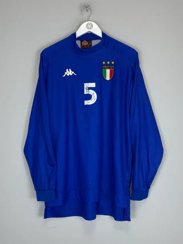 1998/99 ITALY #5 L/S HOME SHIRT (L) KAPPA | Cult Kits