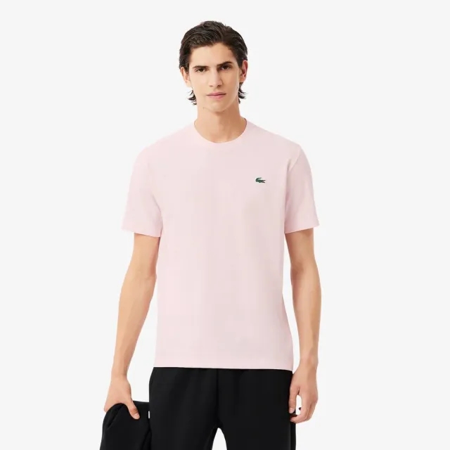 Lacoste Ultra Dry Cotton Sport T-shirt - Light Pink