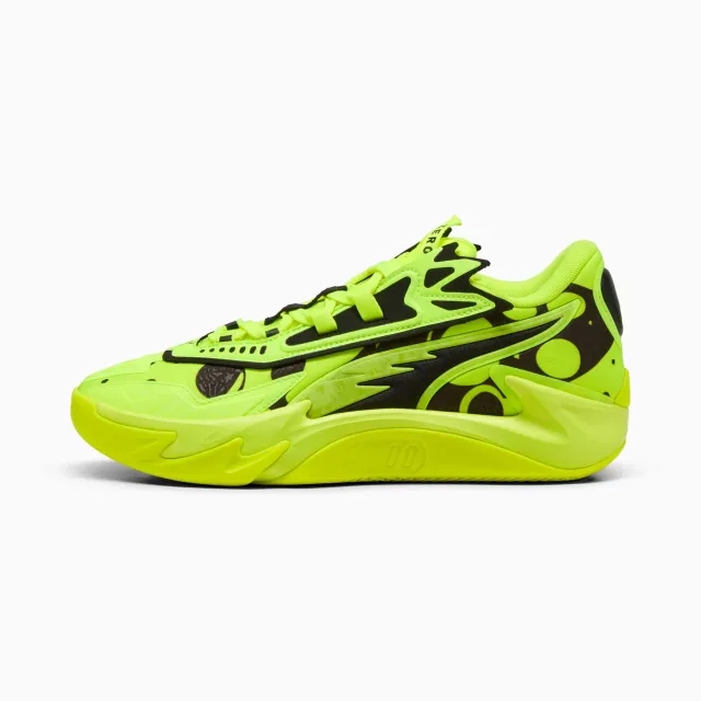 PUMA Scoot Zeros II Basketball Shoes Unisex, Yellow Alert/Black