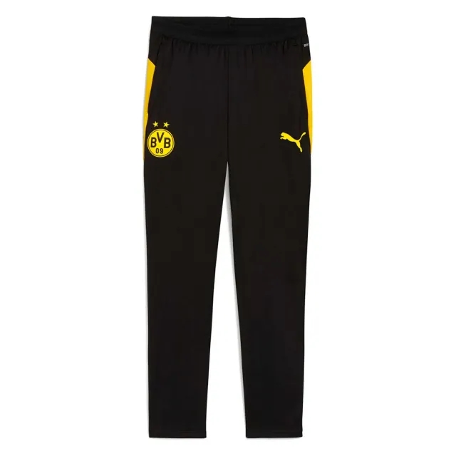 PUMA Borussia Dortmund Training Pants Men, Black/Faster Yellow, size 3XL