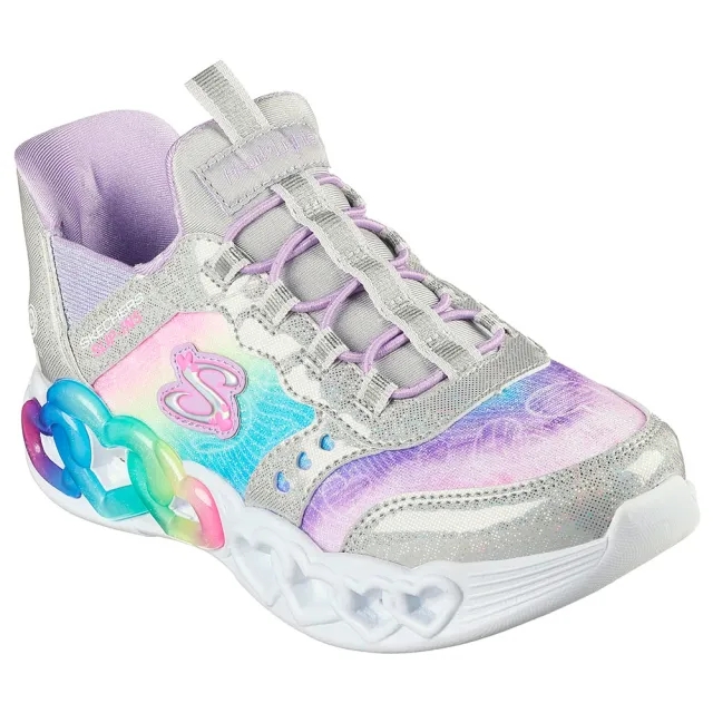 Skechers Infinite Heart Lights Eternal Shimmer Kids Slip-on Shoes