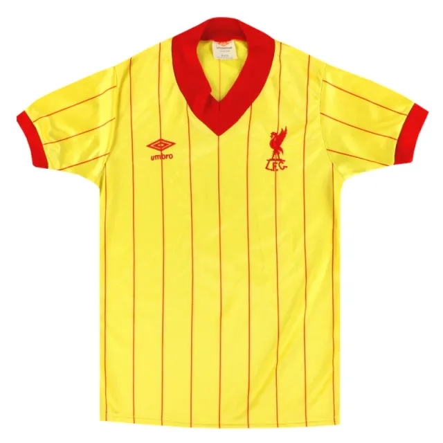 1981-84 Liverpool Umbro Away Shirt S - Liverpool / Good 