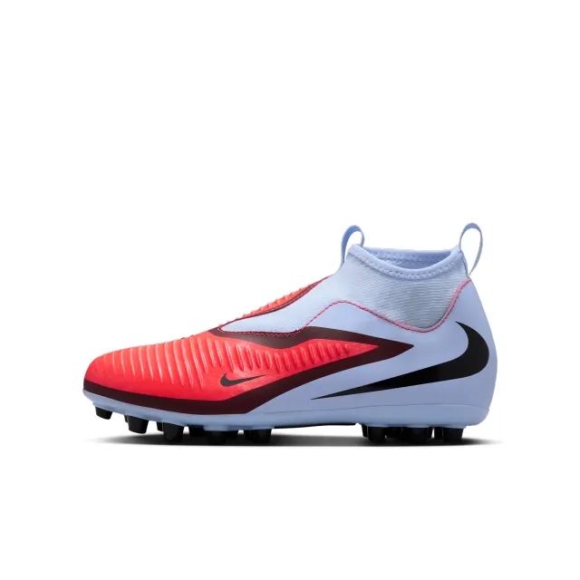 Nike Jr. Phantom 6 High Academy Artificial-Grass Football Boot - Blue
