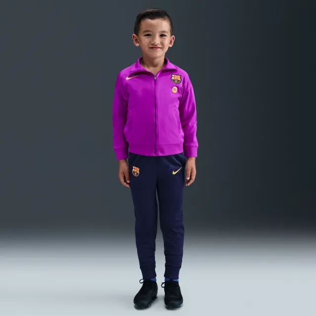 F.C. Barcelona Strike Nike Dri-FIT Football Knit Tracksuit - Purple - Sustainable Materials