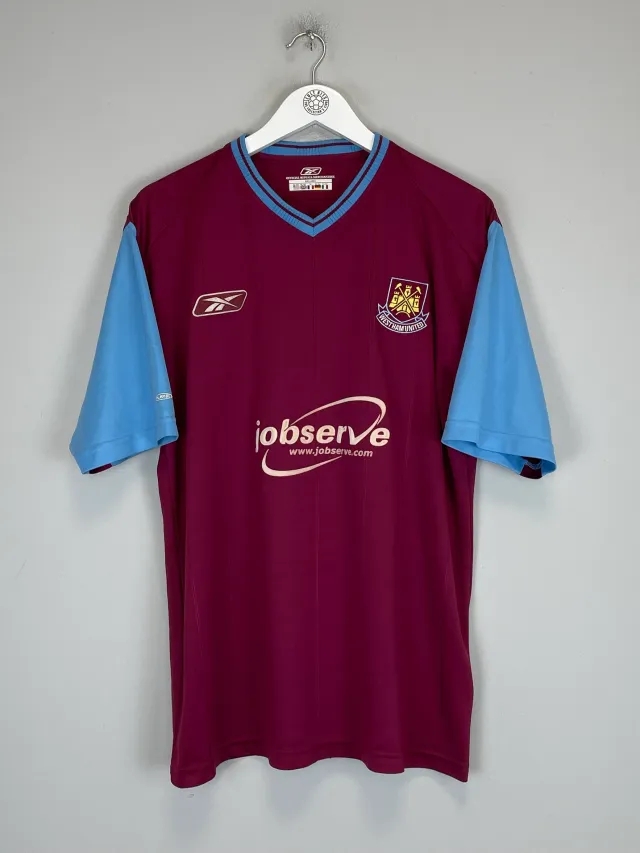 2003/05 WEST HAM HOME SHIRT (L) REEBOK | Cult Kits
