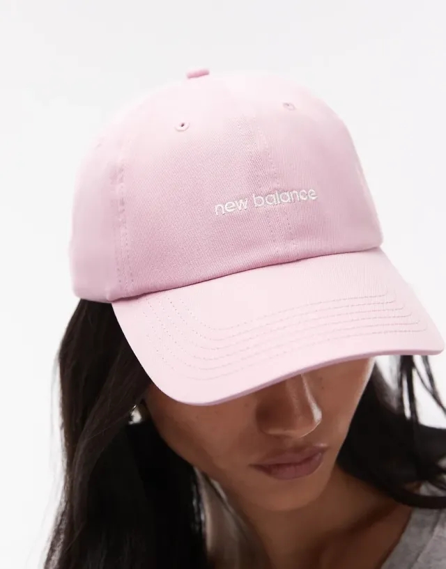 New Balance Linear Cap In Off White
