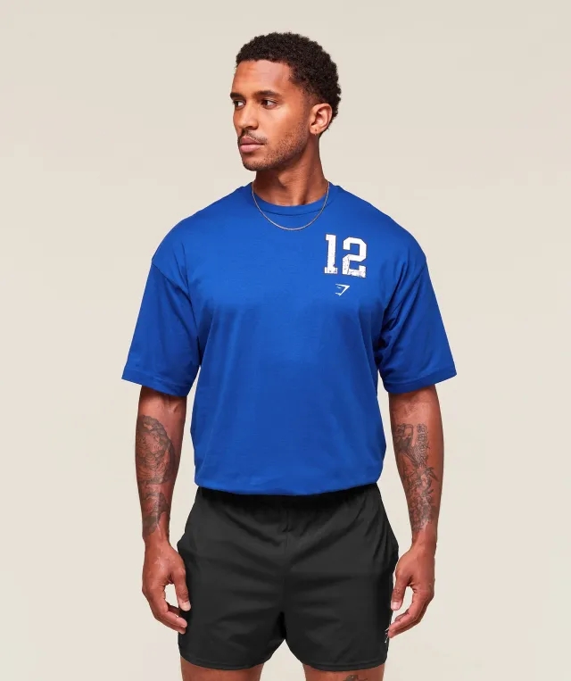  Campus T-Shirt - Athletic Blue