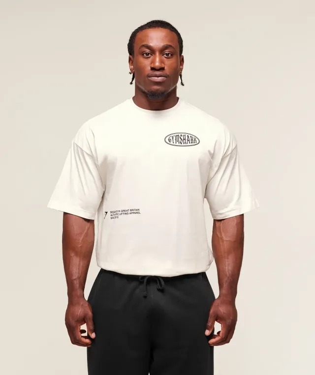  Authentic Lifting Apparel T-Shirt - Soft White