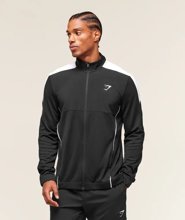  Arrival Block Track Jacket - Black