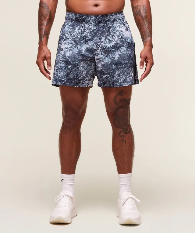  Sport  5" Shorts - Smoke Blue/Black