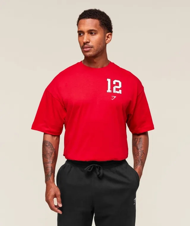  Campus T-Shirt - Athletic Red