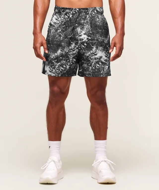  Sport  7" Shorts - Metal Grey/Black