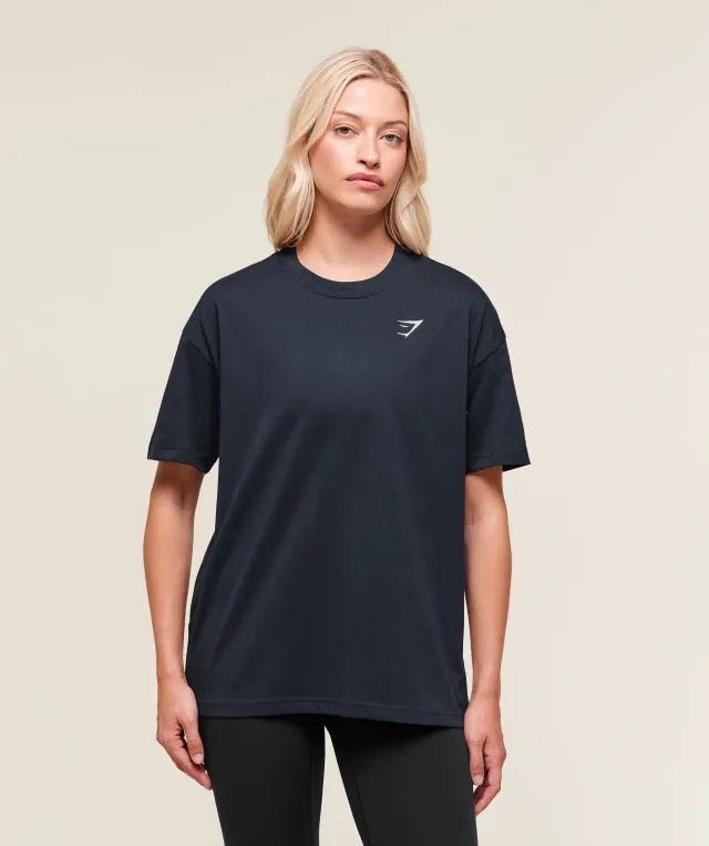  Training Oversized T-Shirt - Heavy Blue