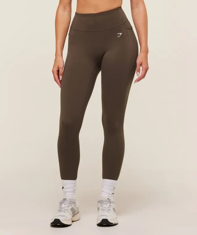  Lifting Pocket Leggings - Archive Brown