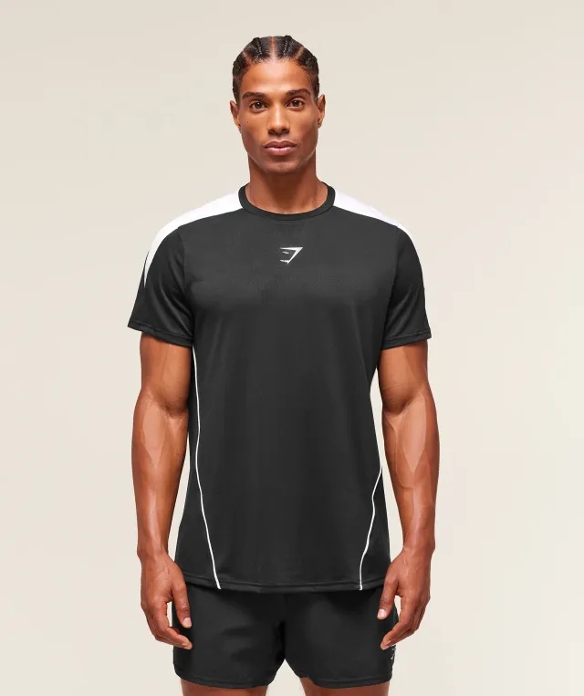  Arrival Block T-Shirt - Black