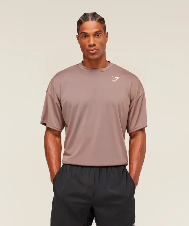 Arrival Oversized T-Shirt - Chestnut Pink
