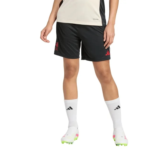 LFC adidas Womens 25/26 Domestic Training Shorts Black