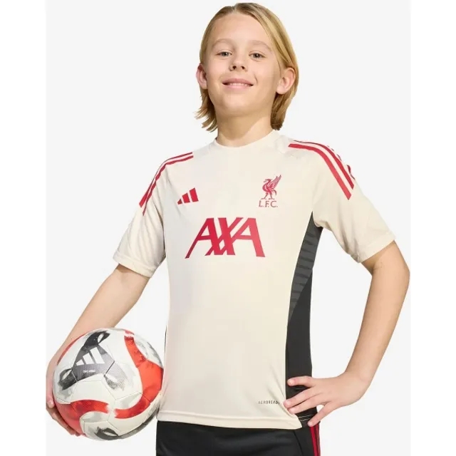 LFC adidas Youth 25/26 Domestic Short Sleeve Training Top White