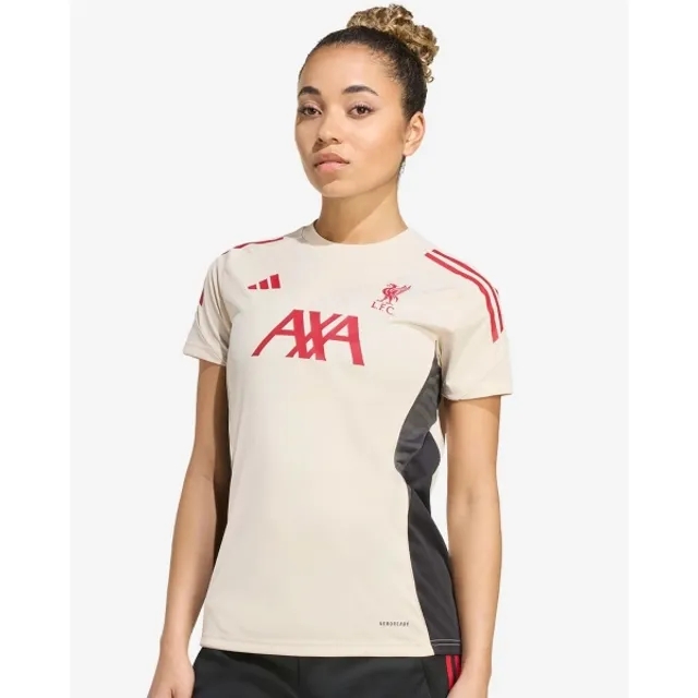 LFC adidas Womens 25/26 Domestic Short Sleeve Top White