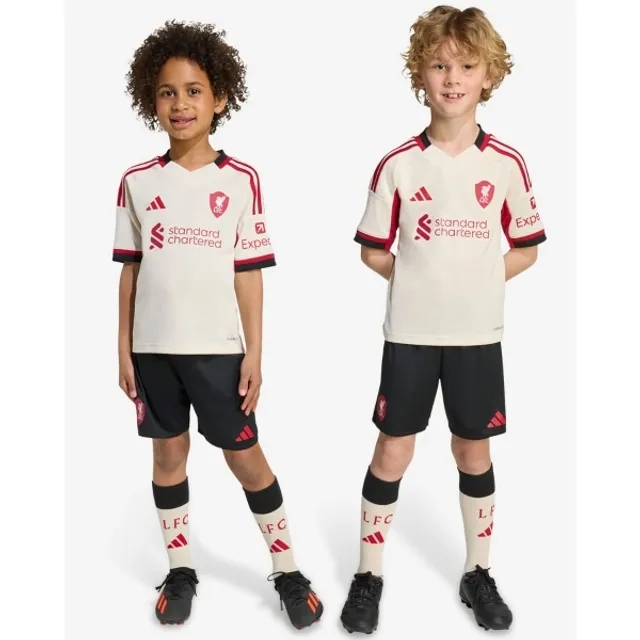 LFC adidas Kids 25/26 Away Mini Kit