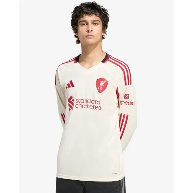 LFC adidas Mens 25/26 Away Long Sleeve Jersey