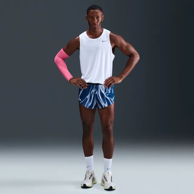 Nike AeroSwift Men's Dri-FIT ADV 5cm (approx.) Running Shorts - Blue - Polyester/Elastane