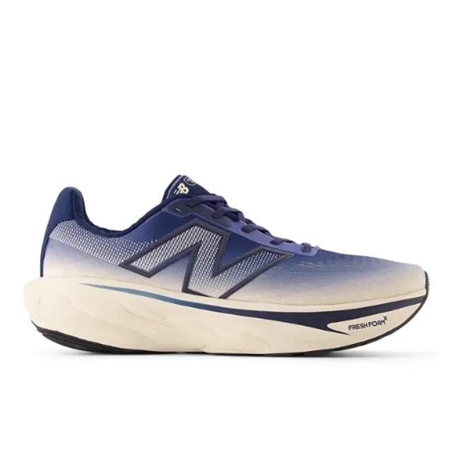New Balance Men's Fresh Foam X 1080v14 in Beige/Blue Synthetic