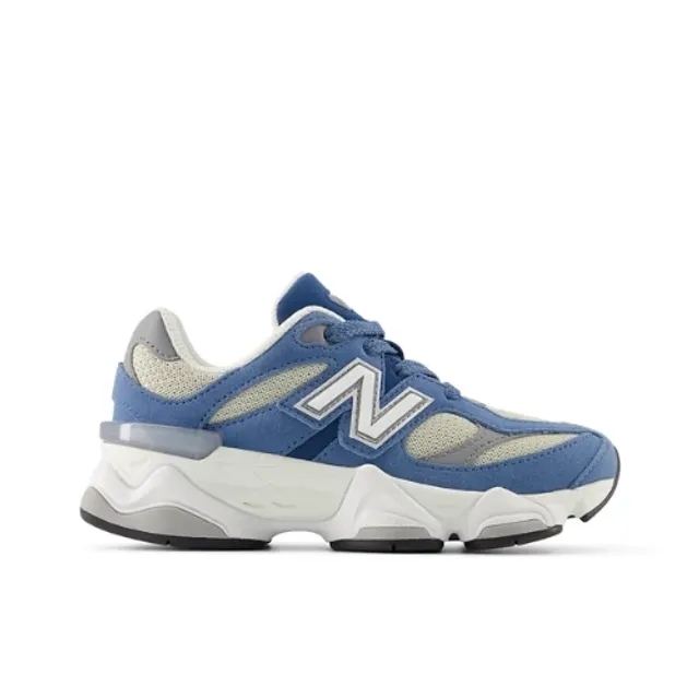 New Balance Kids' 9060 LACE in Blue/White Synthetic